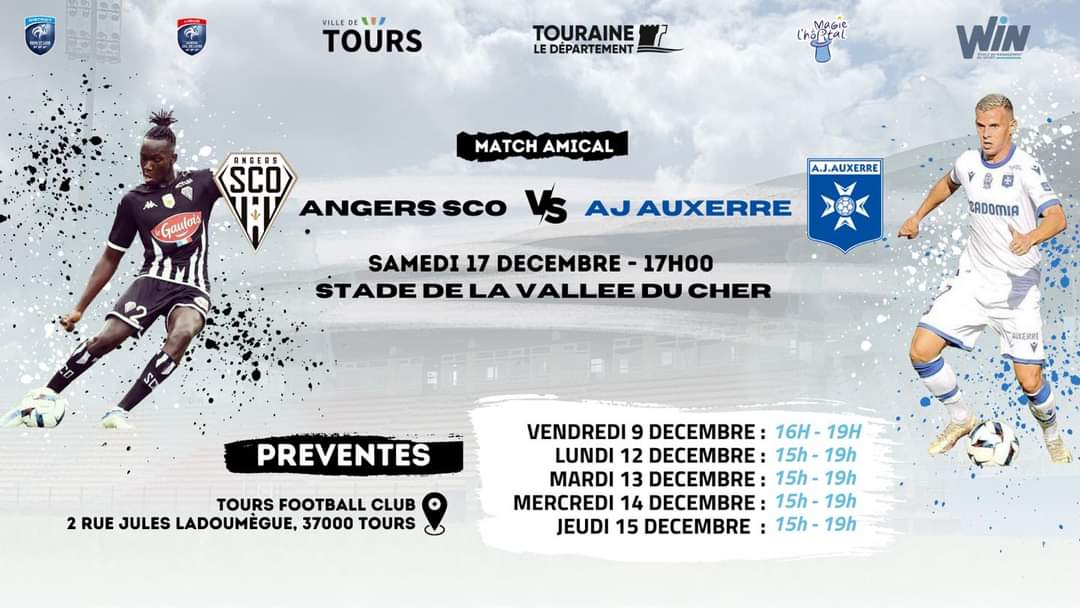 angers auxerre a tours