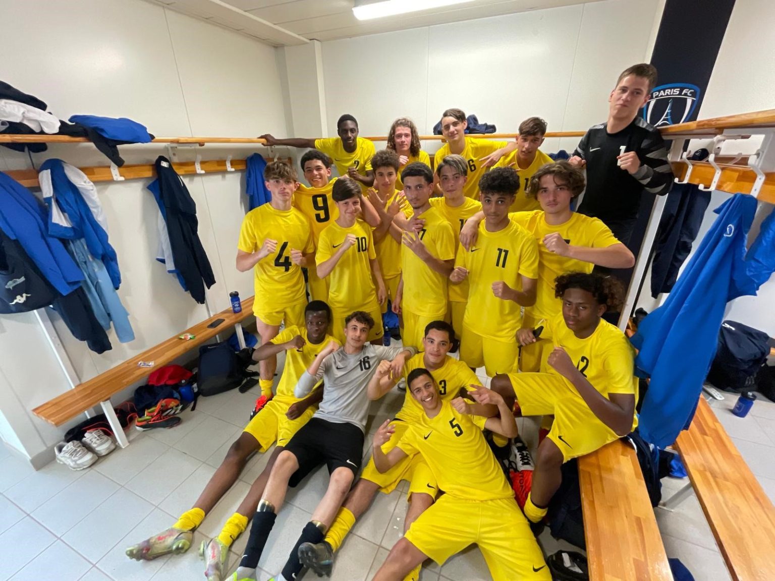 Notre Sélection U16 au Paris FC ! – LIGUE CENTRE-VAL DE LOIRE DE FOOTBALL